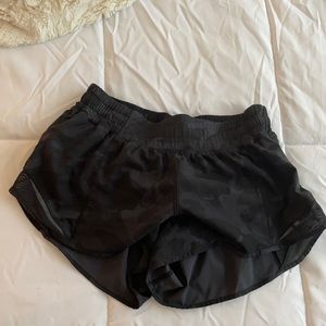Black/Grey CAMO lululemon athletic short